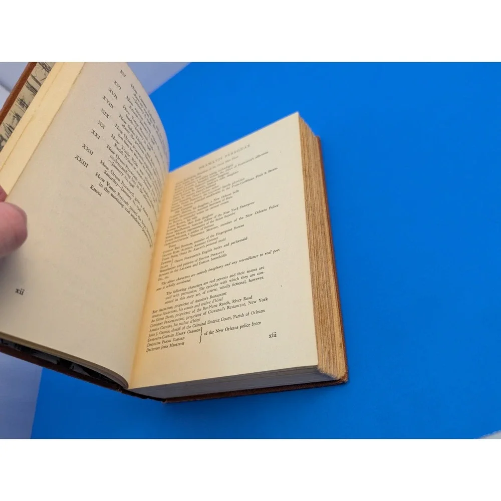 Dinner At Antoine's By Frances Parkinson Keyes 1949 Hardcover Book